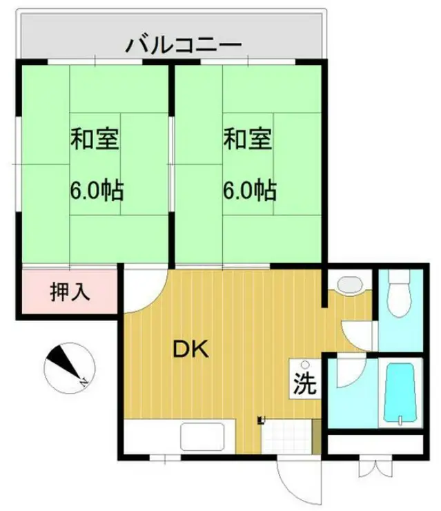 海楽新井ビル 3階階 間取り