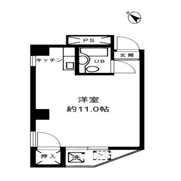 青葉台タワー 4階階 間取り