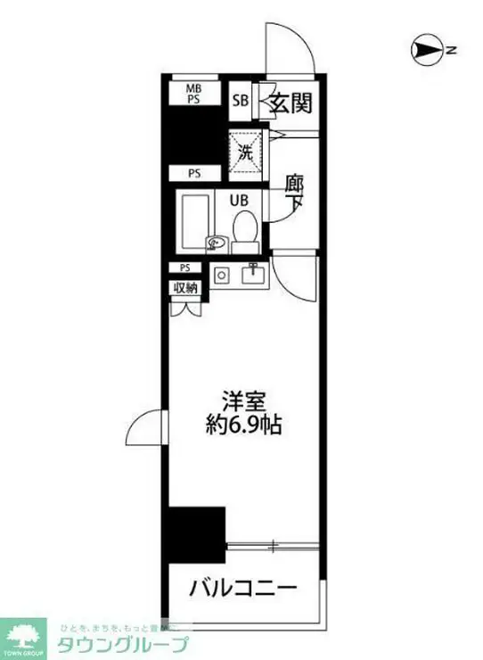 藤和シティスクエア練馬 14階階 間取り