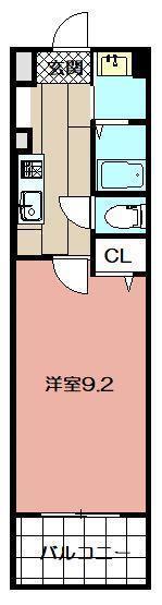 MDI プロスレガーロ THE OUTLETS前(1K/5階)の間取り写真