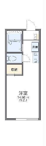 レオパレス南条(1K/2階)の間取り写真