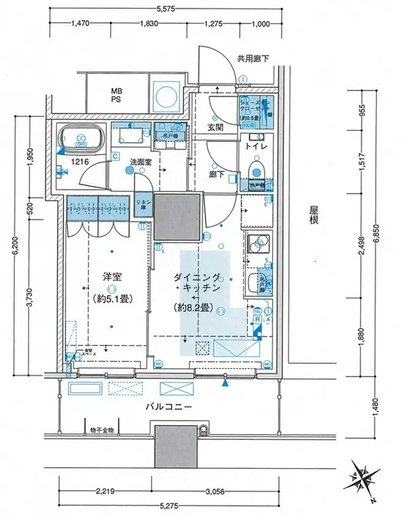 ザ・パークハウス西新宿タワー60 42階階 間取り
