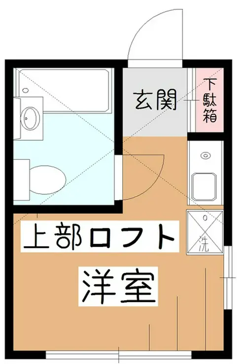 東大和ハイランド 2階階 間取り
