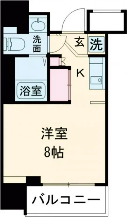 レジディア市谷薬王寺 10階階 間取り