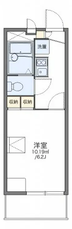 レオパレスアルシオネ 3階階 間取り