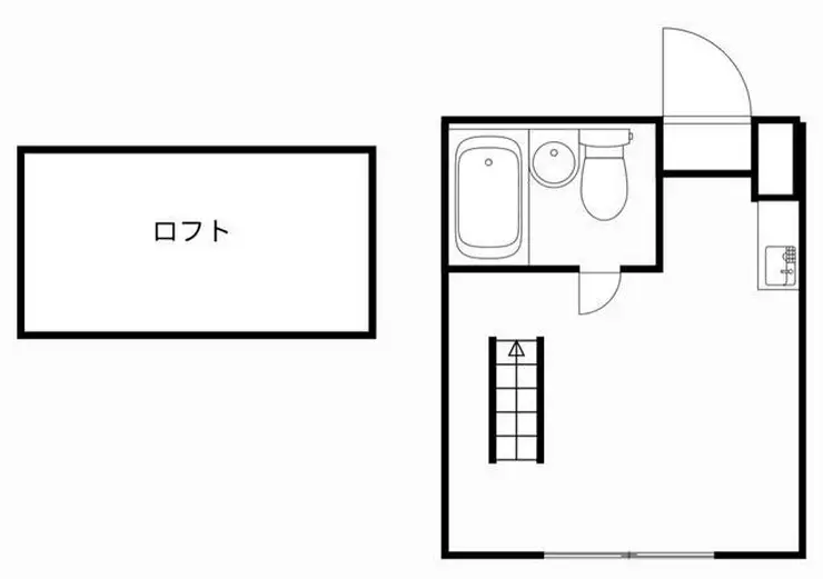 ムーンシャトルエイト 2階階 間取り