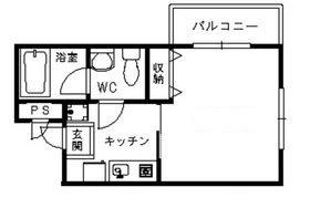 ディアコート代田(1K/3階)の間取り写真