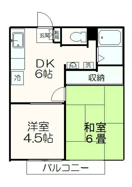 ピュアリティ多摩 1階階 間取り