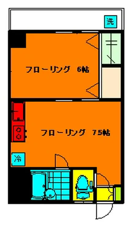 池袋第2ヒルハイム 5階階 間取り