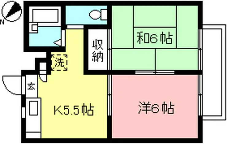 向ヶ丘ヒルズ 1階階 間取り
