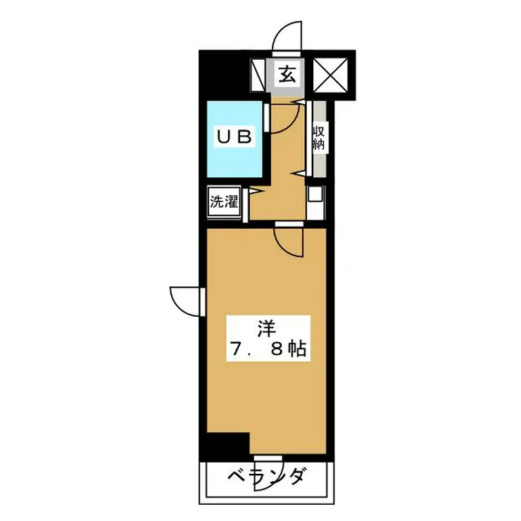 浅草スカイレジテル 6階階 間取り