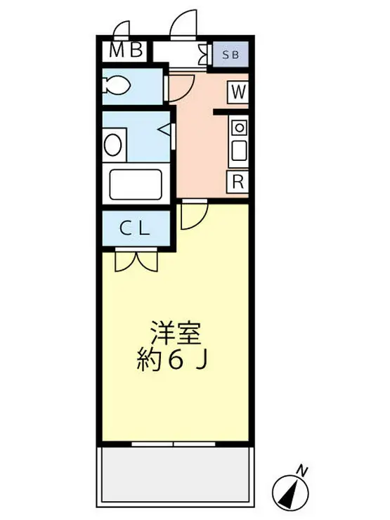 グランヴァン西馬込 3階階 間取り