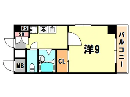 IT第IIビル(1K/3階)の間取り写真