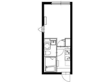 LUDENS下井草MAXIV(1K/2階)の間取り写真