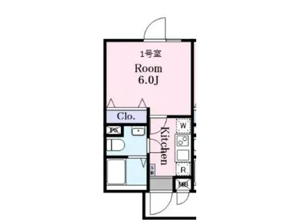 VISTA町屋(1K/5階)の間取り写真