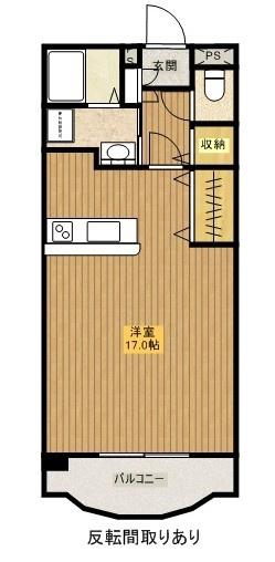A-STEP霧島(ワンルーム/4階)の間取り写真