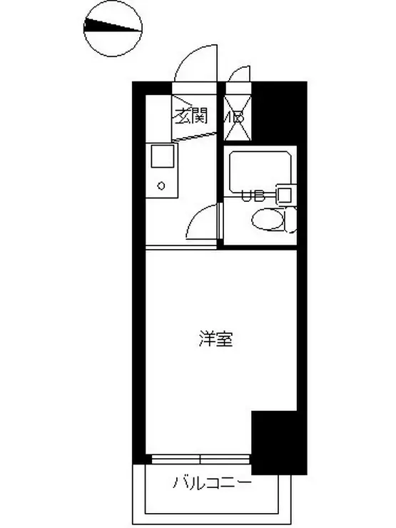 スカイコート下高井戸 3階階 間取り