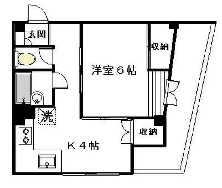 シェルハウス秀里 3階階 間取り