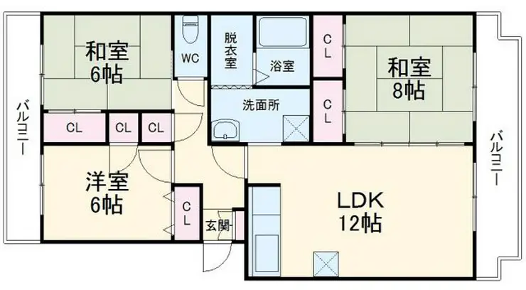KEレジデンス 4階階 間取り