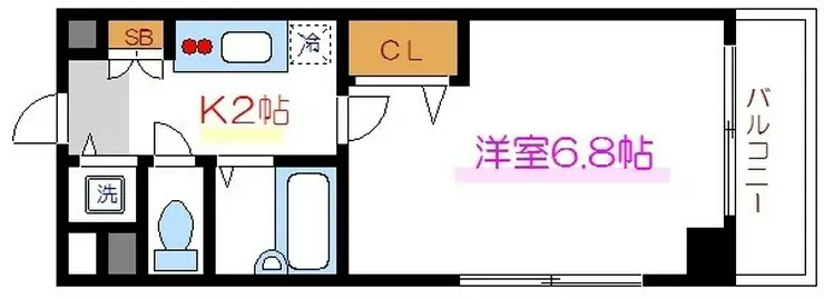 プレール・ドゥーク清澄白河 3階階 間取り