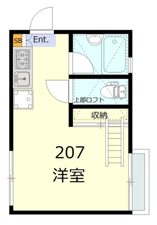 セレーブル桜台 2階階 間取り