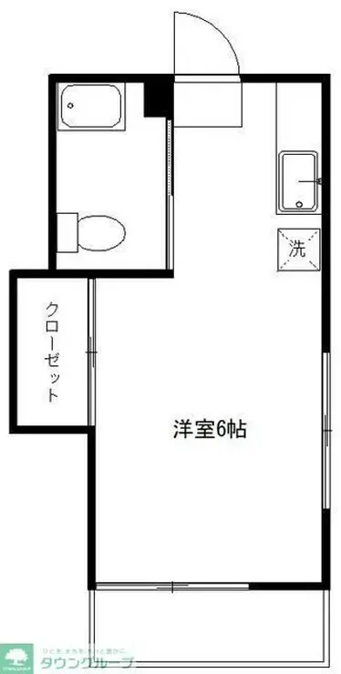 オークラハイツ横浜 2階階 間取り