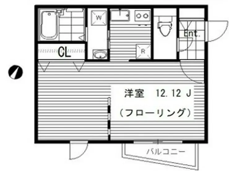 モデュロール赤坂 2階階 間取り