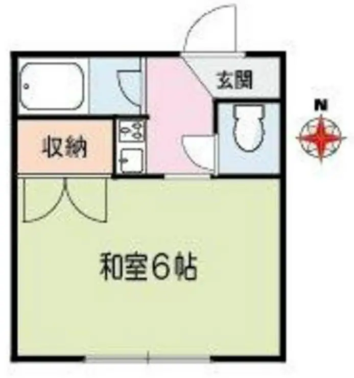 五番館ハイツ 2階階 間取り
