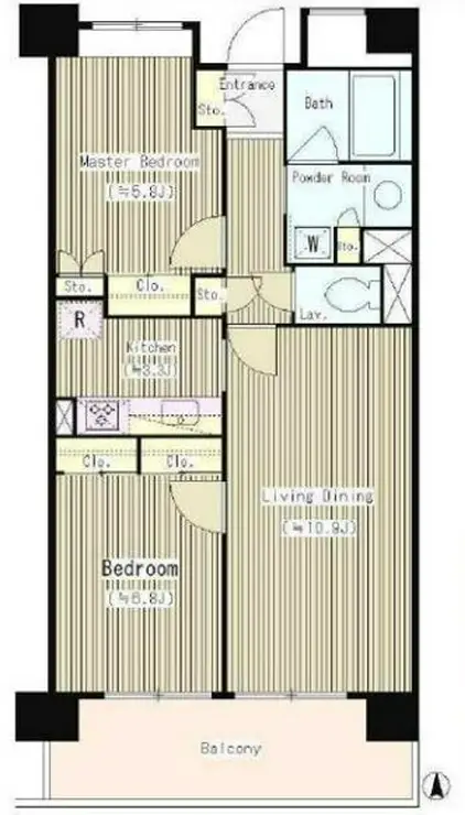 ATGPark東品川 3階階 間取り