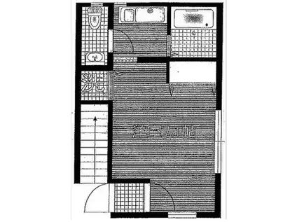 アミューズ北新宿(1K/1階)の間取り写真
