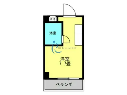 リアライズ新今里II(ワンルーム/5階)の間取り写真