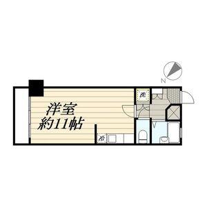 パセール長良(ワンルーム/5階)の間取り写真