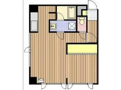 麻生パステルセトビル(1LDK/6階)の間取り写真