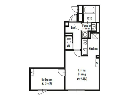 GRANPASEO駒場東大前(1LDK/3階)の間取り写真