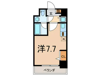 L-FLAT 板橋区役所前(ワンルーム/3階)の間取り写真