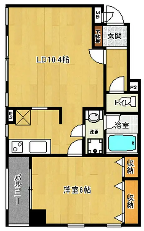 T・FORT吾妻台 5階階 間取り