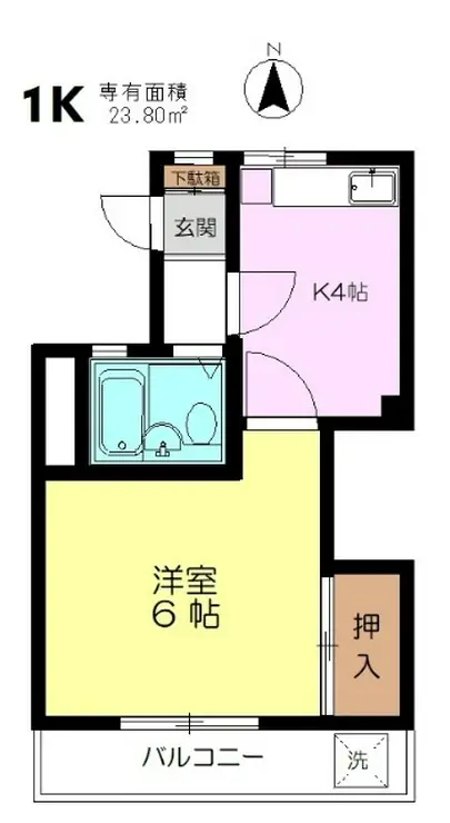 国立レジデンス 2階階 間取り