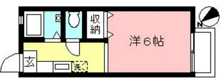 第一桜ヶ丘ハイム 1階階 間取り