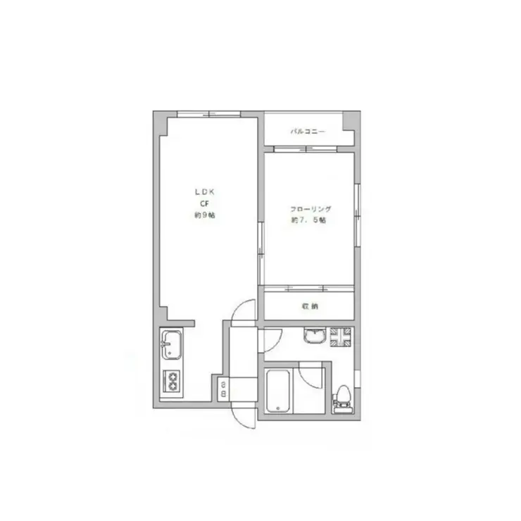 レジデンス秀麗 2階階 間取り