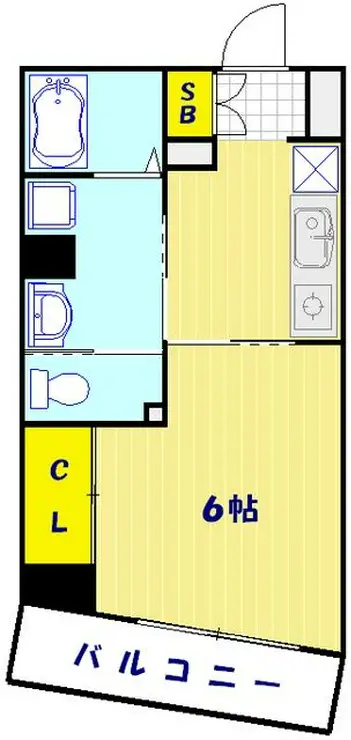 エポック45 6階階 間取り