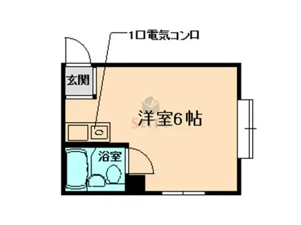 サンシャイン豊中I(ワンルーム/2階)の間取り写真