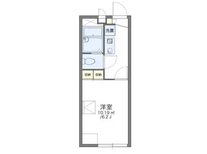 レオパレスAKANE(1K/2階)の間取り写真