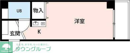 FLEUR MAISON TAMURA(ワンルーム/2階)の間取り写真