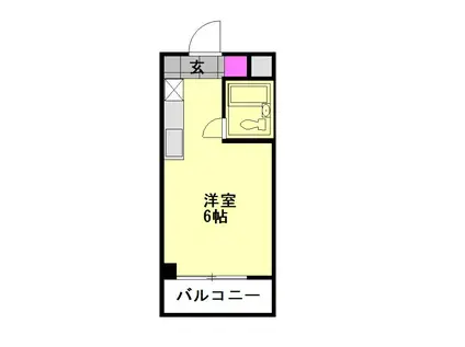 サンロイヤルレジデンス2(ワンルーム/3階)の間取り写真