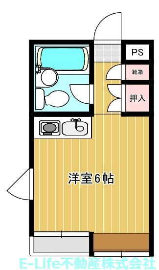 エクセレント85(ワンルーム/2階)の間取り写真