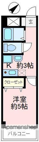 日神パレス狭山(1K/2階)の間取り写真