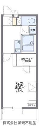 レオパレス空港通II(1K/2階)の間取り写真