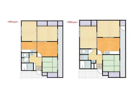 CONTRAIL MOMO(3LDK/3階)の間取り写真