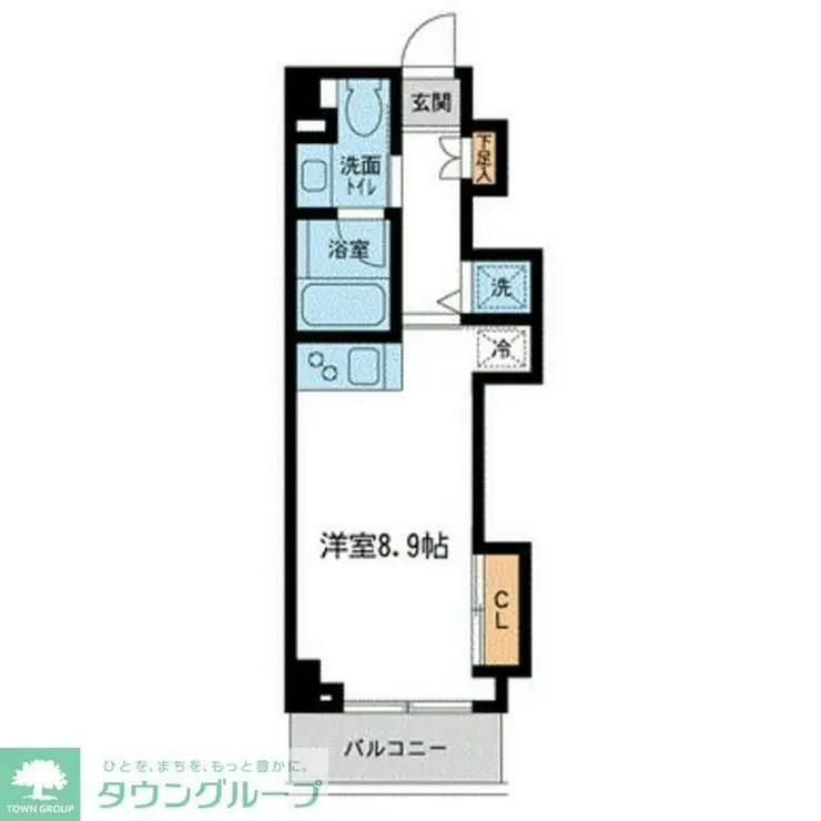 ミテッツァ矢向 2階階 間取り