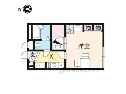 レオパレス優豊(1K/2階)の間取り写真